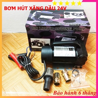 Máy bơm dầu nhớt dùng điện đa năng 24V - Bảo hành 6 tháng