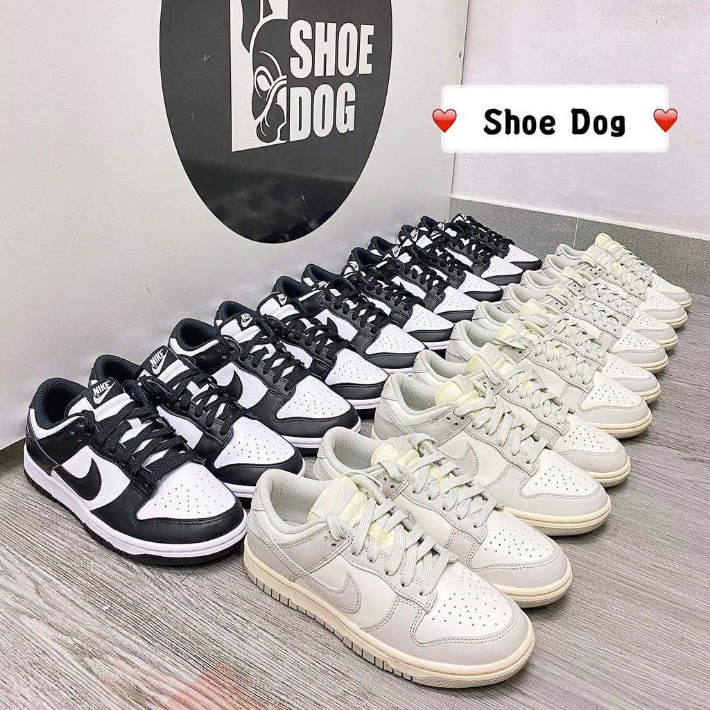 [Chính hãng]Giày Nike Dunk Low phối màu Light Bone xám nhạt