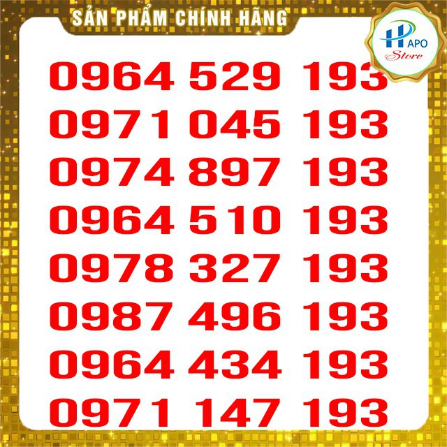 3[FREE SHIP 50K] SIM ĐẸP VIETTEL GIÁ RẺ ĐUÔI 8X 9X -  NGỌC HÂN STORE