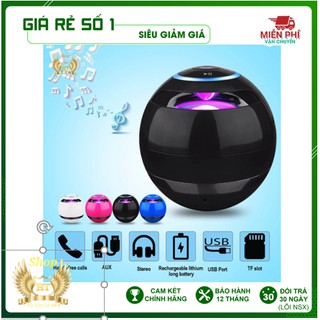 Loa Bluetooth hình trứng A18-Loa Giá Rẻ có đèn led và mich nhận cuộc gọi