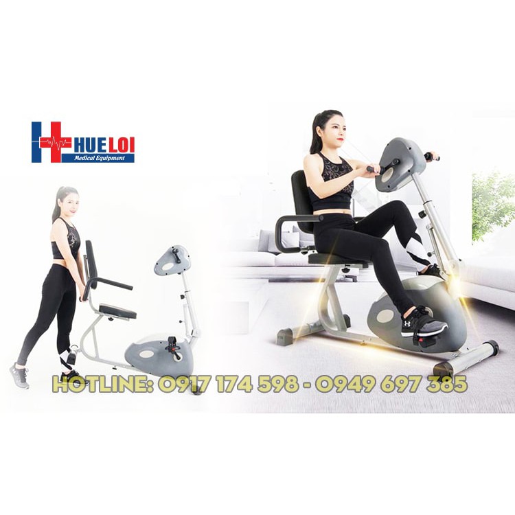 Máy đạp cao cấp tập phục hồi chức năng chân cho người tai biến