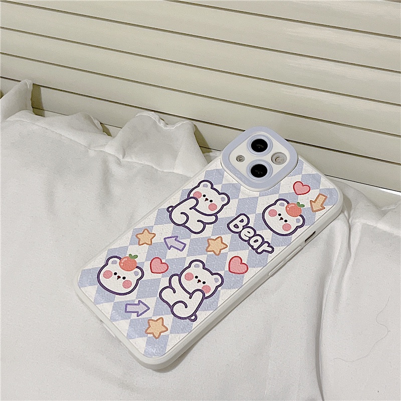 Ốp lưng iphone Ốp Lưng Họa Tiết Trái Vải Cho Iphone 7/7plus/8/8plus/x/xs/11/12/13/pro/max/plus/promax Dinuo case