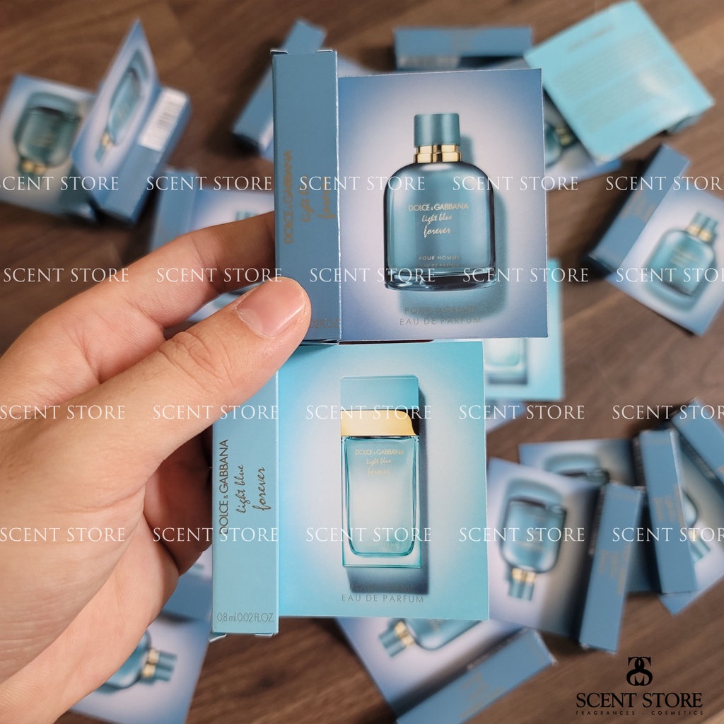 Scentstorevn - Vial chính hãng nước hoa D&amp;G Light Blue Forever Pour homme, Pour Femme [0.8ml]
