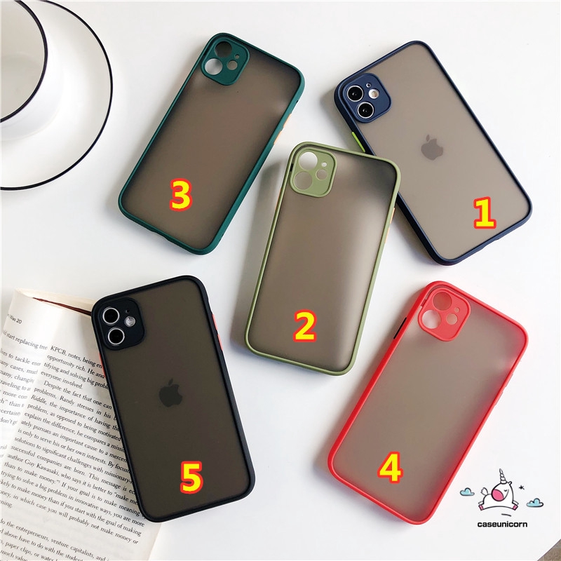 Ốp điện thoại bề mặt mịn thời trang bảo vệ camera cho iPhone SE 2020 11 Pro Max iPhone 6s 6 7 8 Plus XR X XSMAX | BigBuy360 - bigbuy360.vn