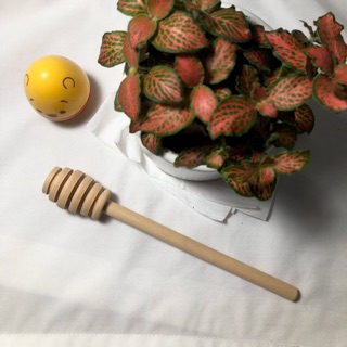 Muỗng múc mật ong bằng gỗ dễ thương 🥞🐝🐝