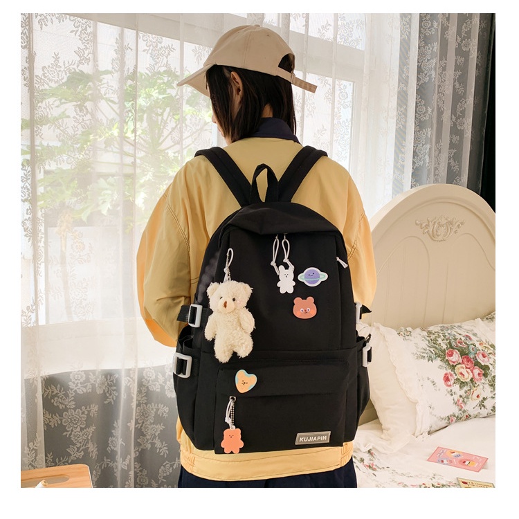 Ba Lô Đi Học Phong Cách Harajuku Hàn Quốc Gylb385