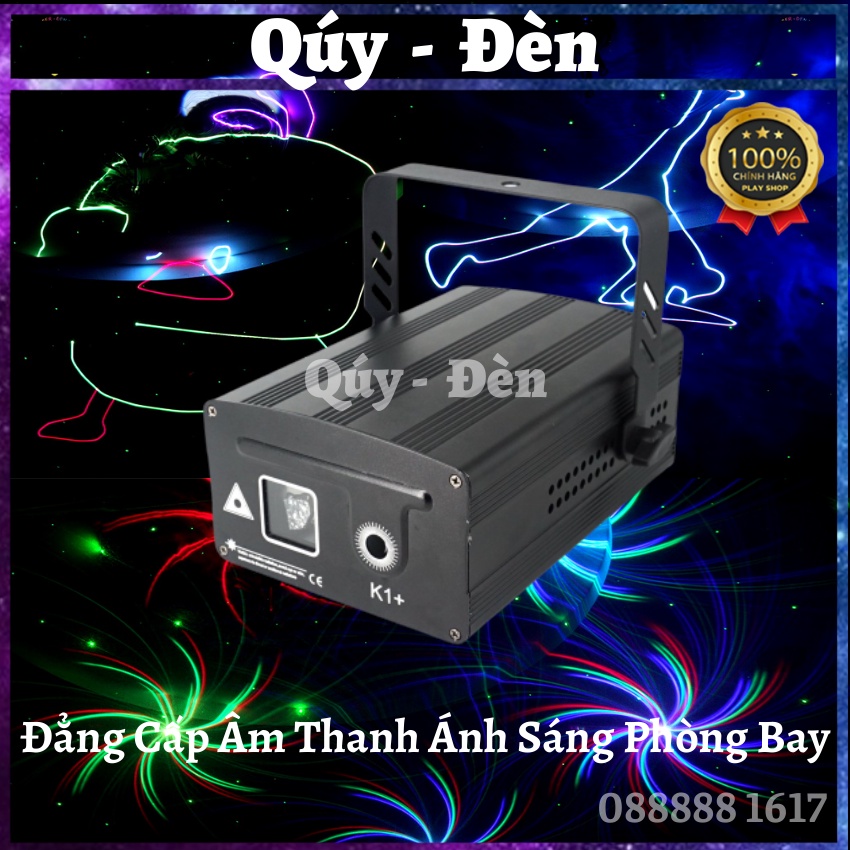 Đèn Laser Bay Phòng K1 Plus Chiếu Hình 3D Con Vịt Ảo Diệu 1100 Hiệu Ứng Dùng Cho Phòng Karaoke Phòng Bay Sân Khấu Bar...