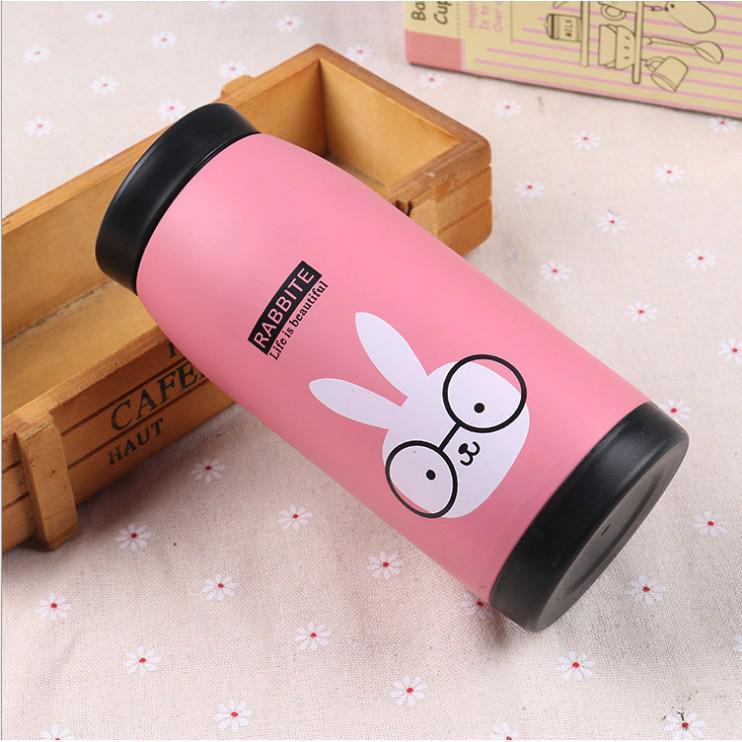 Bình giữ nhiệt inox hình thú cute 360ml