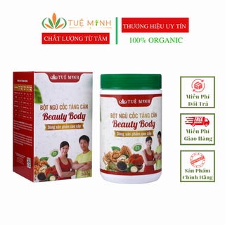 Bột ngũ cốc tăng cân tuệ minh ngũ cốc tăng cơ 25 loại hạt dinh dưỡng cao cấp, tăng cân nhanh, hiệu quả