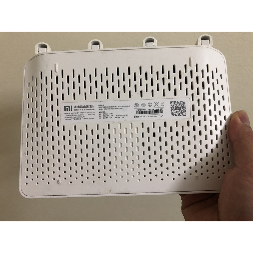 Phát wifi Xiaomi router 3G R3G  băng tần kép,  Wan Lan gigabit AC1200,USB 3.0, tiếng Việt Padavan, rom gốc.