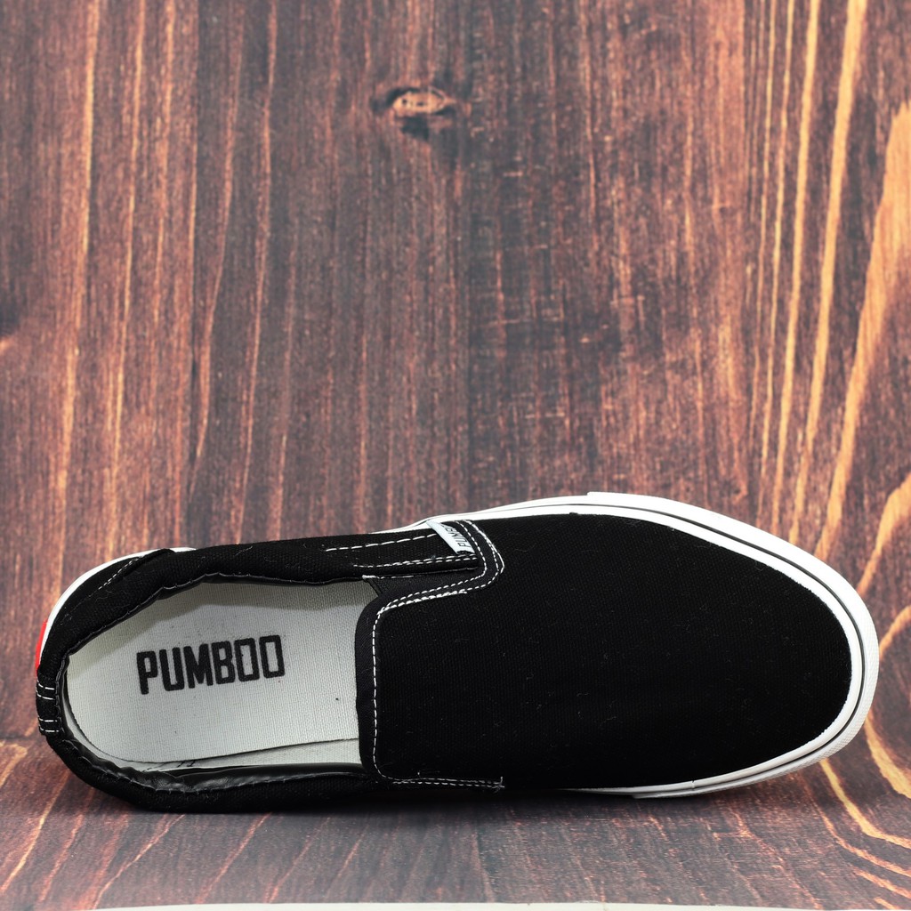 Giày Lười Nam PumBoo Màu Đen | BigBuy360 - bigbuy360.vn