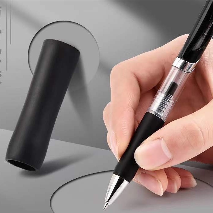 Bút Mực Gel Cỡ Lớn 0.5Mm Màu Đỏ Đen Đỏ Xanh
