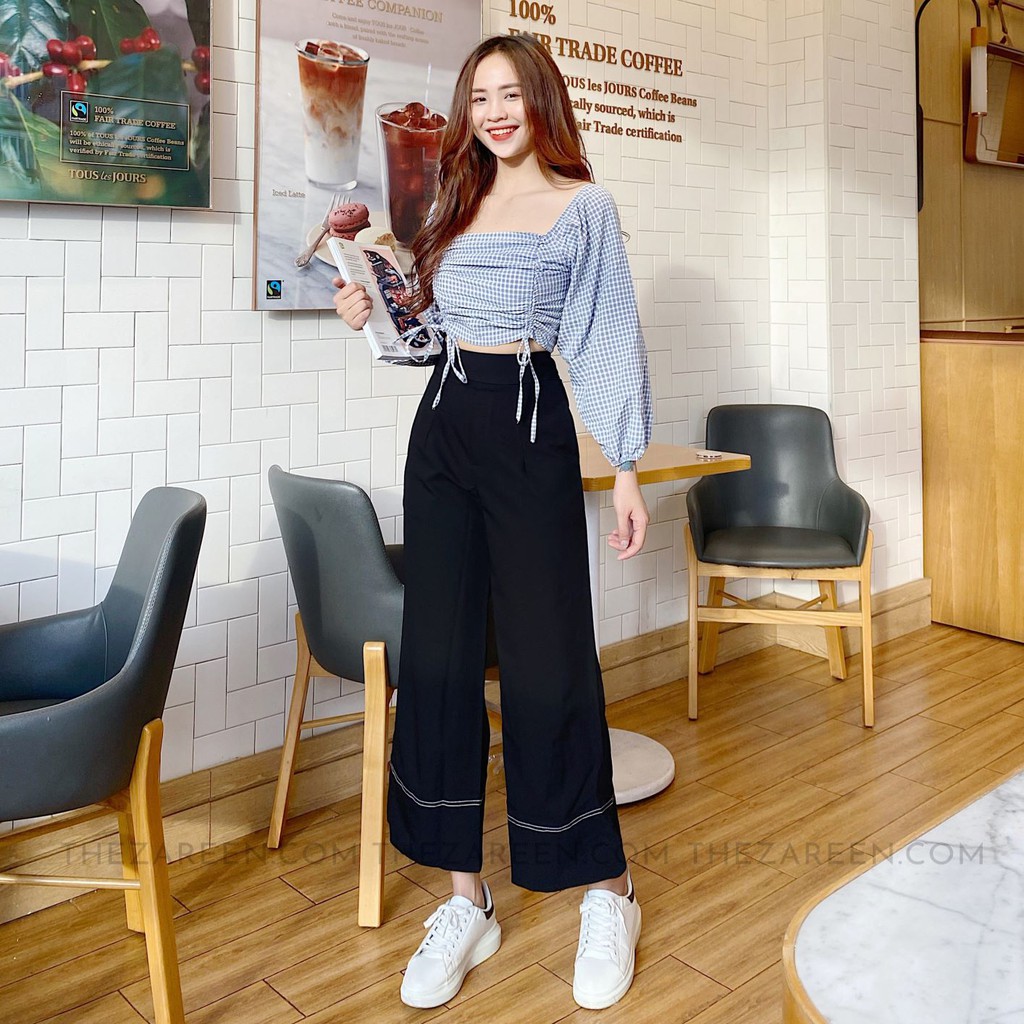 QUẦN TÂY ỐNG LOE CHỈ NỔI ZAREEN TRS03 | BigBuy360 - bigbuy360.vn