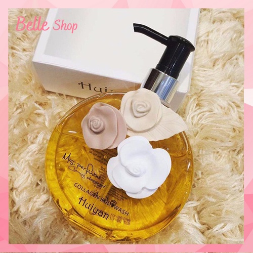 Sữa tắm nước hoa HUIYAN,Sữa Tắm Hương Nước Hoa Thơm Lâu - Belle Shop