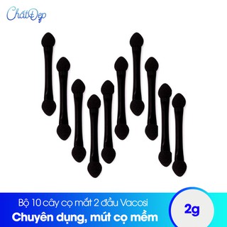 Bộ 10 cây cọ mắt 2 đầu Vacosi CM13