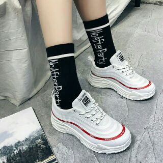 Giày Ulzzang Sport Hàn Quốc Màu Trắng