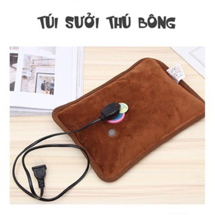 Túi sưởi tay mini siêu ấm hình thú bông đáng yêu