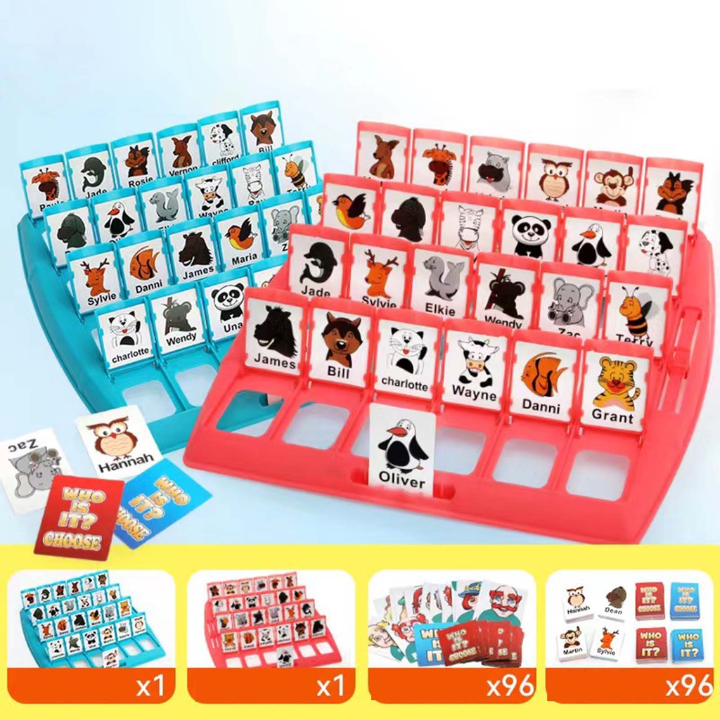 Bộ Đồ Chơi Board Game Who Is It Dành Cho Trẻ Em