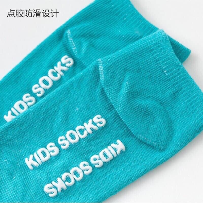 Tất thú Kids Socks hoạ tiết hoạt hình chống trơn trượt cho bé từ 0-4 tuổi