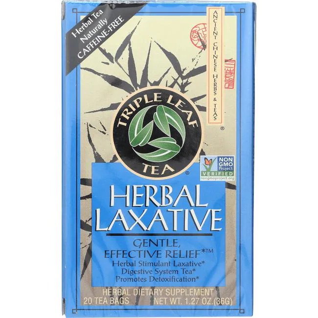 [EXP 2024] Trà Thảo Mộc Nhuận Tràng Triple Leaf Tea Herbal Laxative Tea