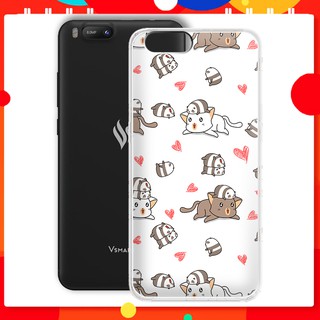 [FREESHIP ĐƠN 50K] Ốp lưng Vsmart Bee in hình gấu trúc chibi cute - 01233 Silicone Dẻo