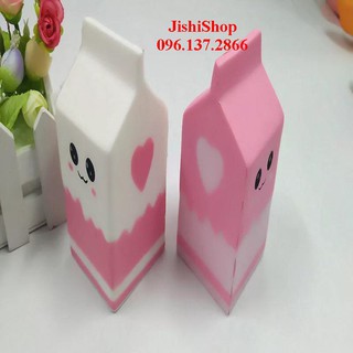 SQUISHY HỘP SỮA DỄ THƯƠNG - ĐỦ CÁC MÀU