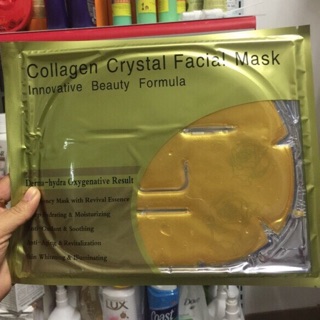 MẶT NẠ MẶT COLLAGEN CRYSTAL FACIAL MASK - LÀM TRẮNG, TÁI TẠO , GIÚP GIẢM THÂM HIỆU QUẢ VÀ NGĂN NGỪA LÃO HOÁ DA