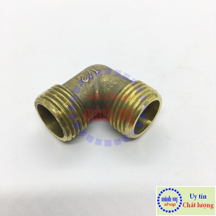 Co nối ống điếu 21mm (1/2&quot;) đồng đúc