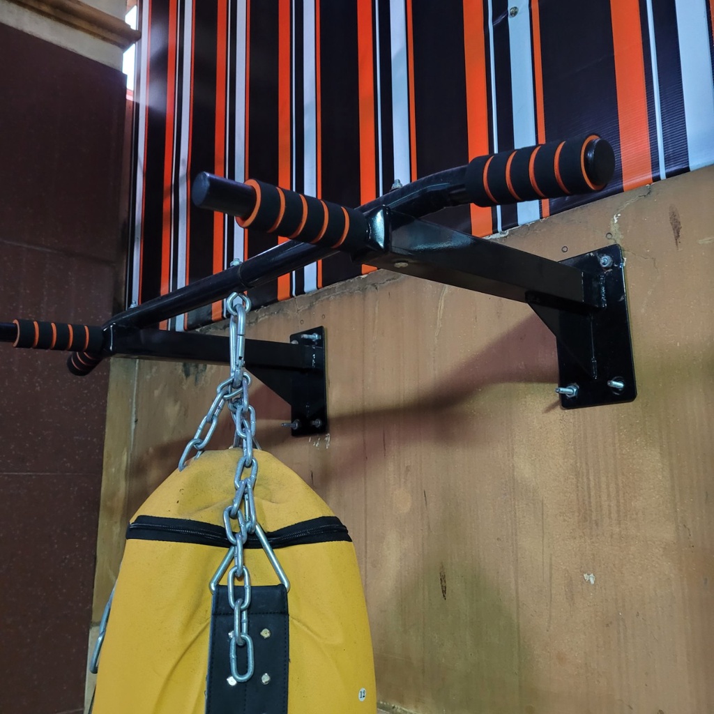 Xà đơn - xà kép kết hợp khung treo bao cát có hộp