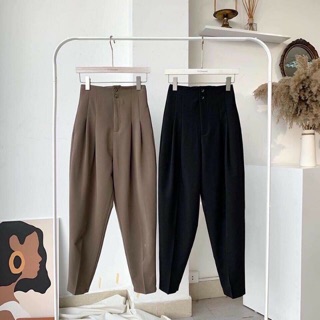 Quần baggy cạp liền sang chảnh