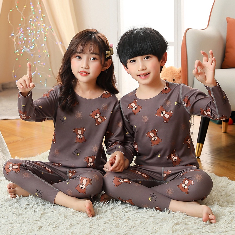 Bộ Đồ Ngủ Hai Mặt In Họa Tiết Hoạt Hình Dễ Thương Kích Thước 100-160cm Cho Bé