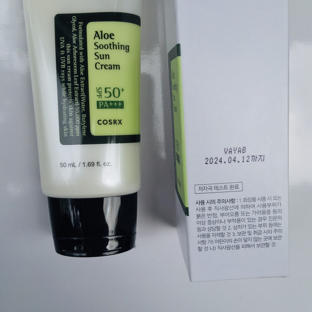 Kem chống nắng Cosrx Aloe Soothing Sun Cream SPF50/PA+++ 60ml Hàn Quốc | BigBuy360 - bigbuy360.vn