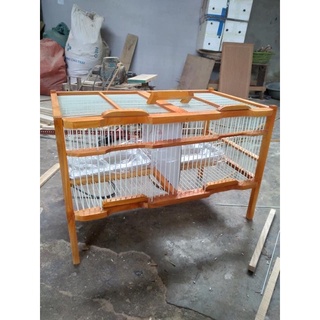 Lồng tắm 2 ngăn cho mào, mi, choè, khướu hàng loại 1 chắc chắn