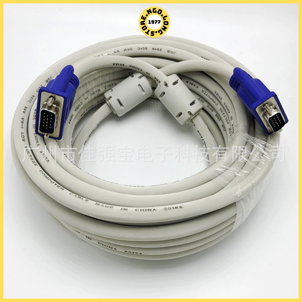 Dây VGA 1.5m kết nối màn hình PC Laptop siêu dầy dặn - chống nhiễu