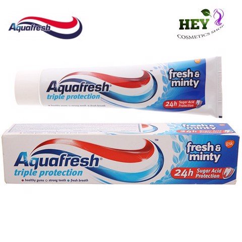 Kem Đánh Răng Aquafresh Bạc Hà Thơm Mát – Tuýp 100ml