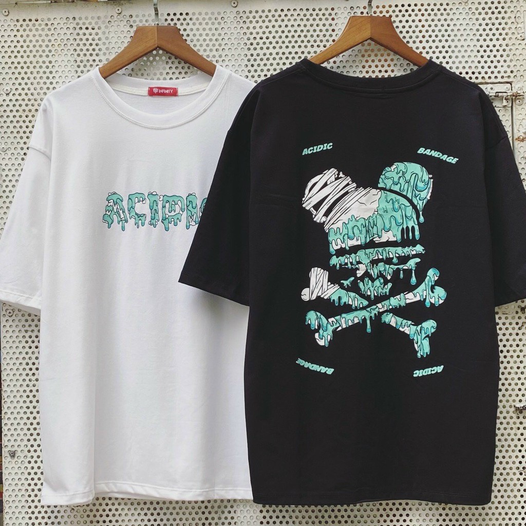 Áo thun dáng rộng tay lỡ nam nữ Unisex đẹp hàng cao cấp chất mềm mịn acidic | BigBuy360 - bigbuy360.vn