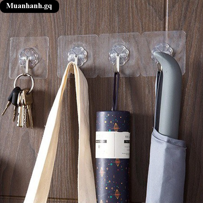 Combo 10 bộ móc dán tường siêu dính