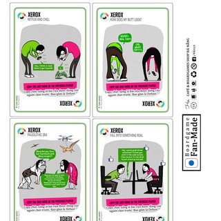 [Tặng thêm 2 lá] Bài Mèo Nổ mở rộng (Mèo Cảm Tử Exploding Kittens expansion) Xerox phiên bản Fan-Made