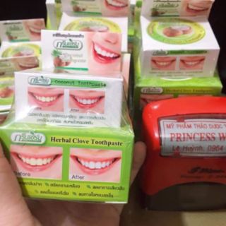 TẨY TRẮNG RĂNG XANH GREEN HERBAL THÁI