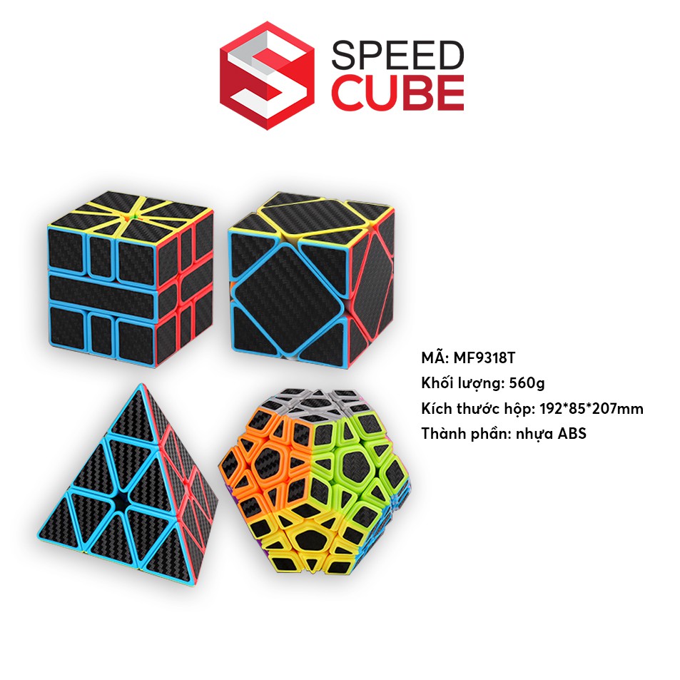 Combo Rubik Biến Thể Pyramix/SQ1/Skewb/Megaminx MoYu MeiLong, Rubik Moyu Chính Hãng - Shop Speed Cube