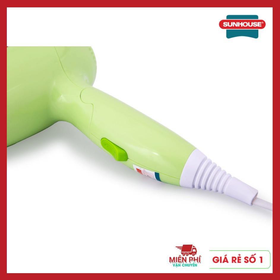 Máy sấy tóc Sunhouse SHD2302, máy sấy công suất 1200w, sấy khô nhanh, chế độ gió linh hoạt, tự động ngắt khi quá tải.
