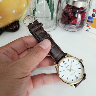 Đồng Hồ Nữ Dây Da Casio LTP-V005GL-7BUDF