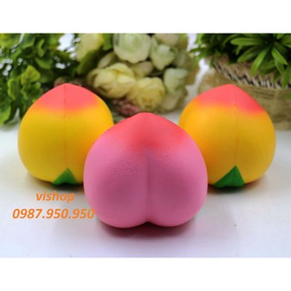 SquiShy QUẢ ĐÀO hồng