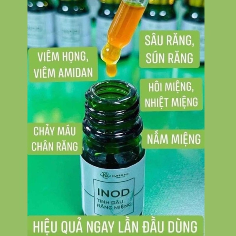 INOD Serum Hôi miệng Huyền Phi Cool Breath - Tinh dầu hôi miệng inod huyền phi 10ml