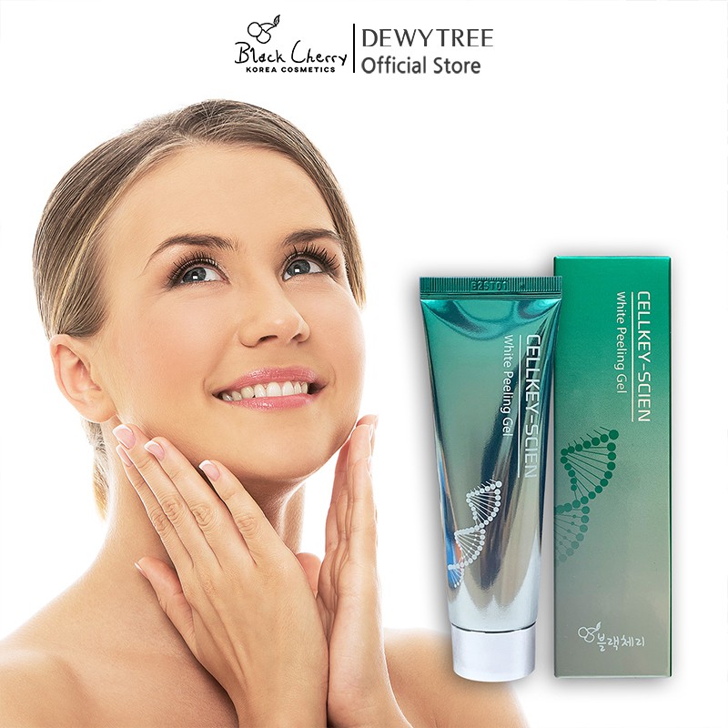 Tẩy Da Chết Tế Bào Gốc Thực Vật Cellkey-Scien White Peeling Gel 50ml | BigBuy360 - bigbuy360.vn