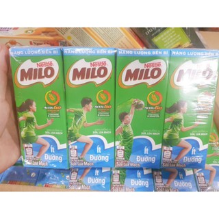 Thùng 48 Hộp Sữa Nestlé Milo Ít Đường (180ml/ Hộp)