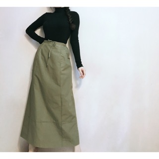 Chân váy chữ A dáng dài