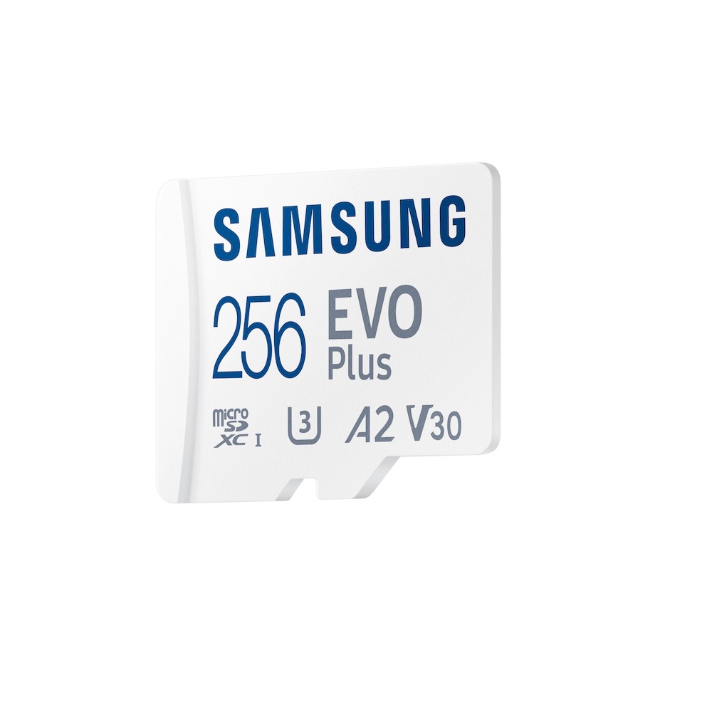 Thẻ nhớ microSDXC Samsung Evo Plus MB-MC256KA 256GB upto 130MB/s C10 U3 kèm Adapter (Bảo hành 10 năm)