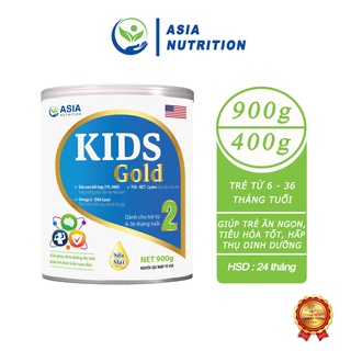 Sữa non Asia Nutri Kids Gold 2 - Giúp tăng trưởng thể chất và trí tuệ dành cho trẻ từ 6 36 tháng thumbnail
