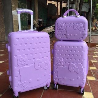 Set 3 (14+20+24)__Vali Kitty siêu yêu \**Tặng túi bọc dày dặn**/